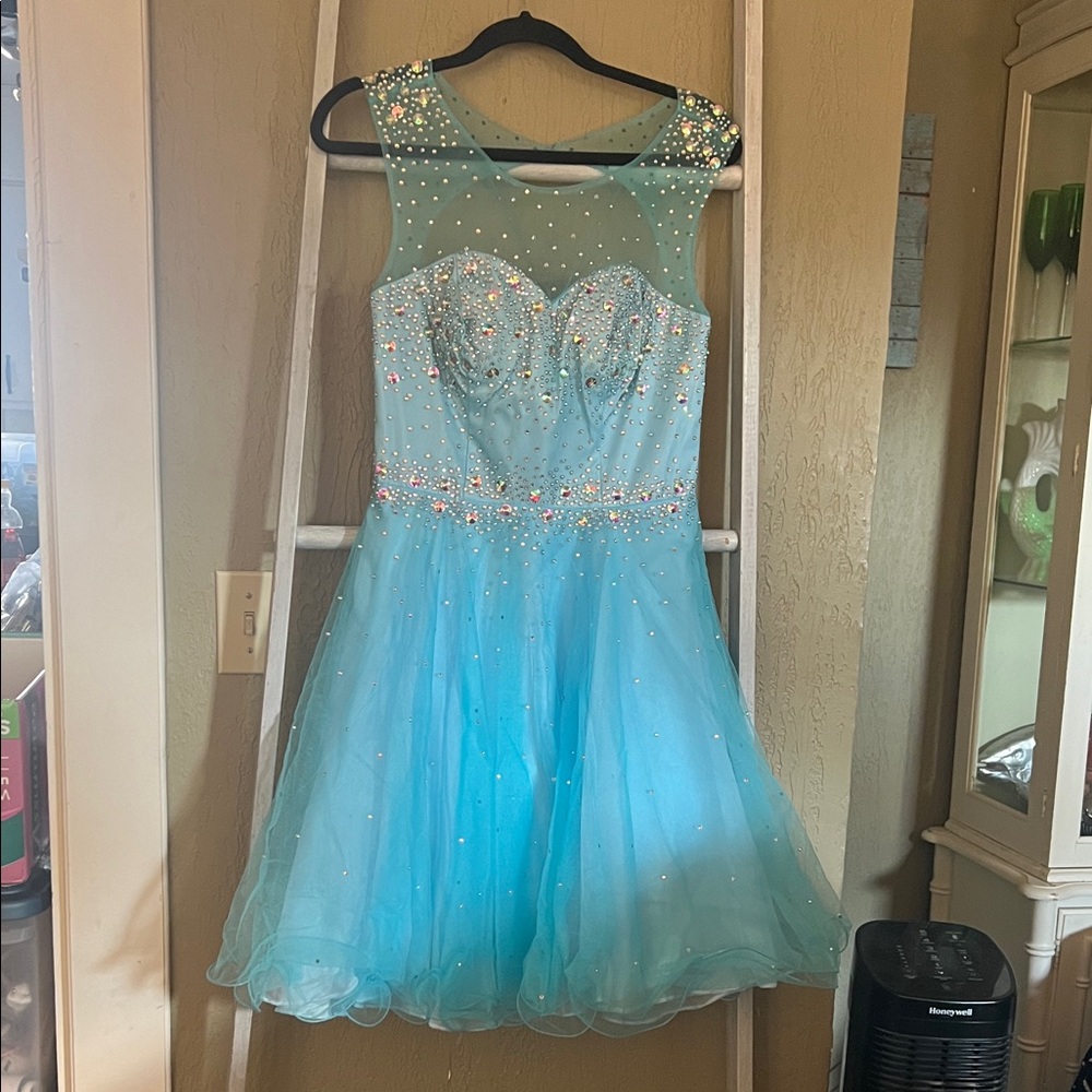 Sparkling Blue  Dress